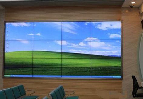 茶陵液晶拼接屏的另类用法。